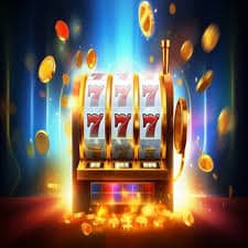 Layar kemenangan mesin arcade dengan hadiah